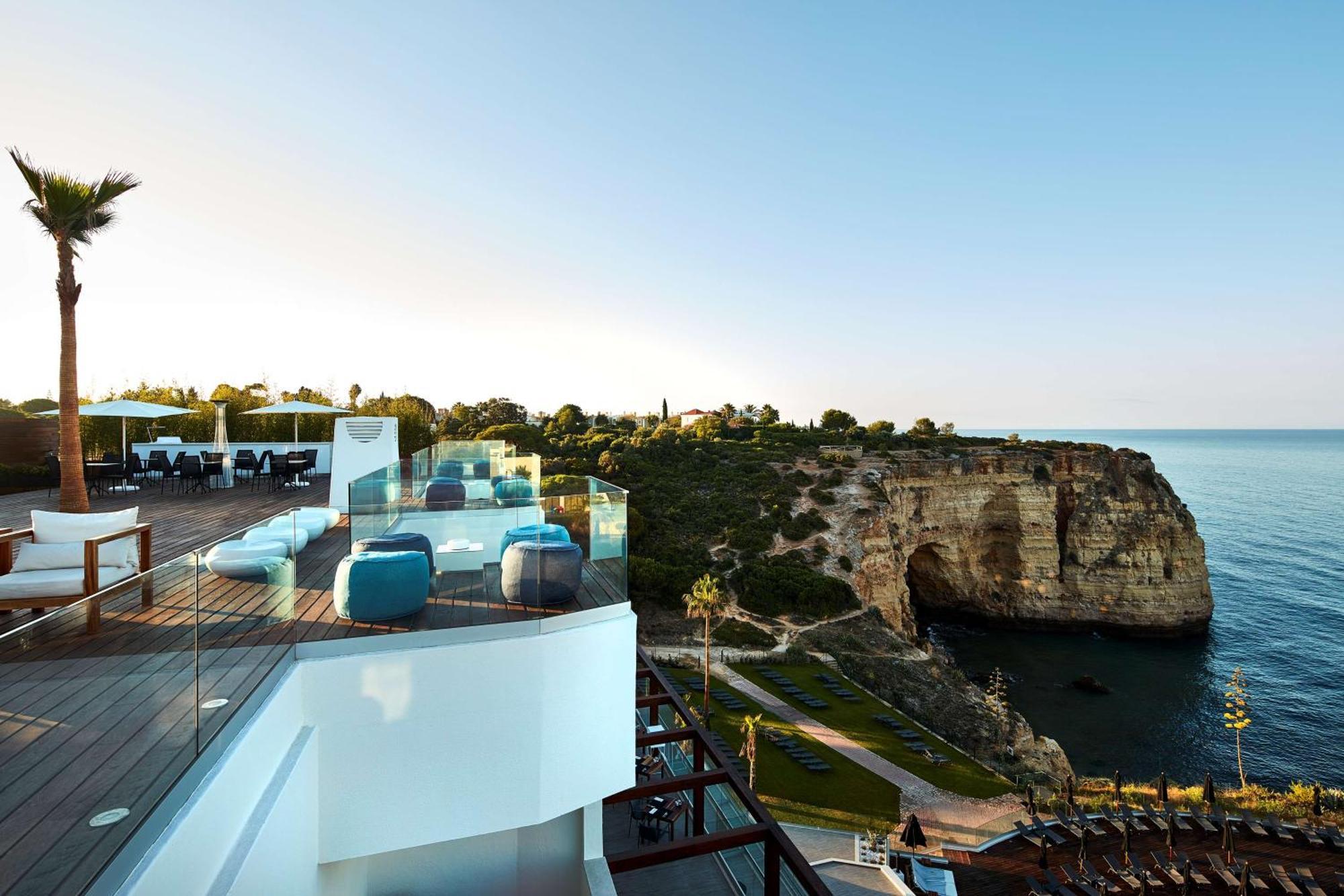Tivoli Carvoeiro Hotel Carvoeiro  Ngoại thất bức ảnh The hotel's rooftop